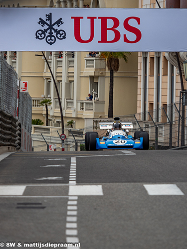 'Mr John of B', Matra MS120C, 2026 Monaco GP Historique